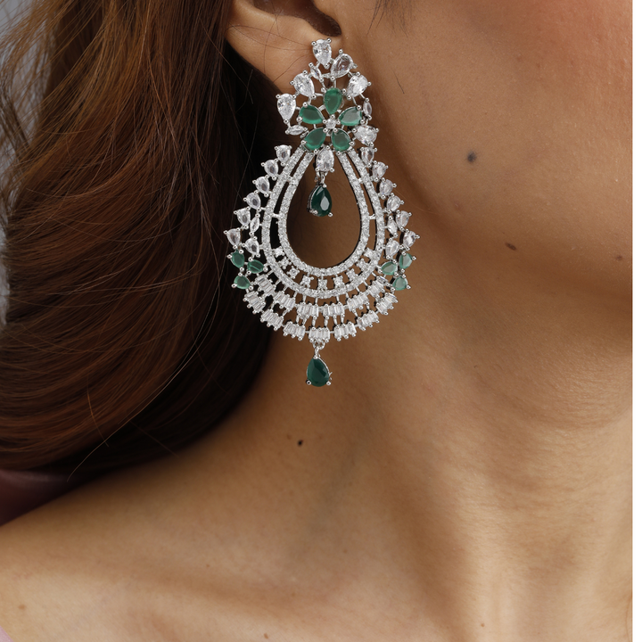 Emerald Drop Earrings