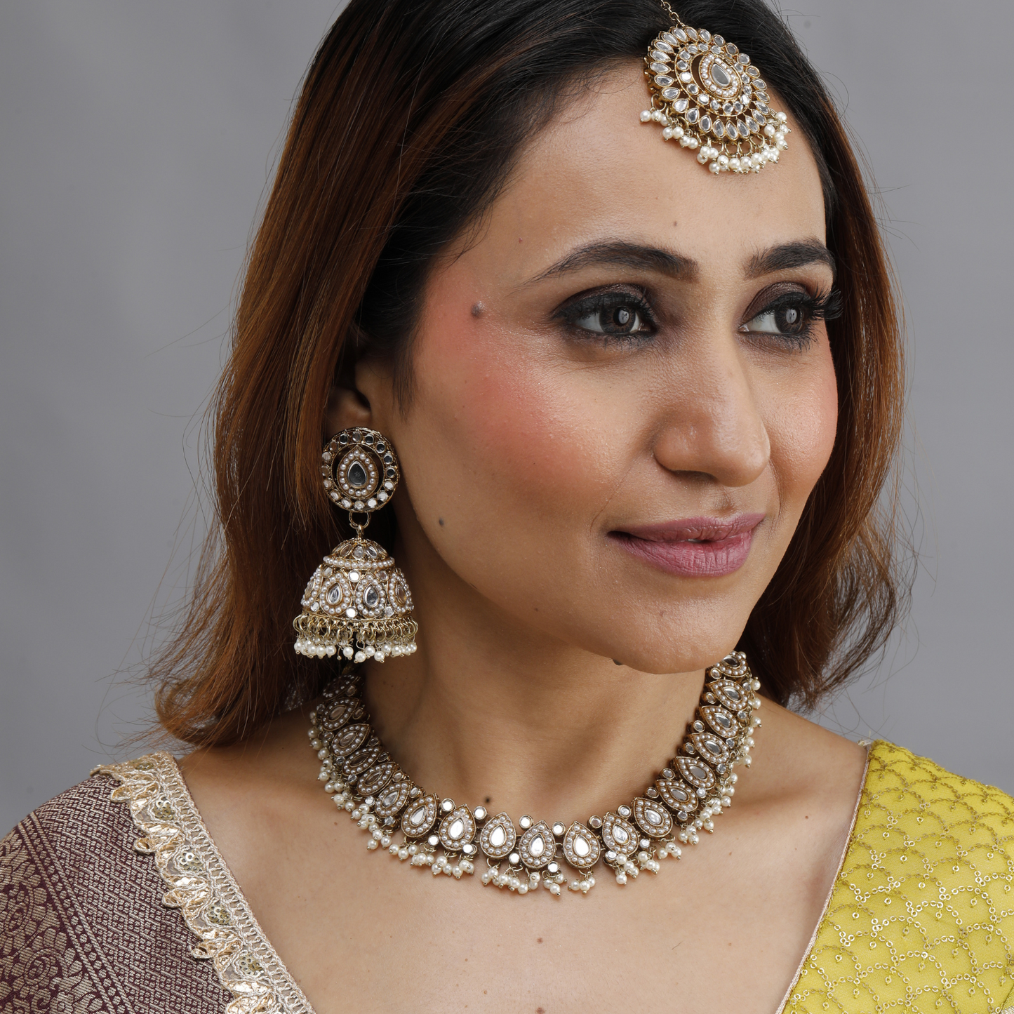 Shanaya Kundan Set
