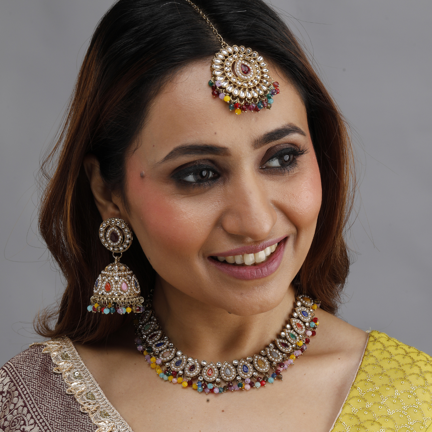 Shanaya Kundan Set