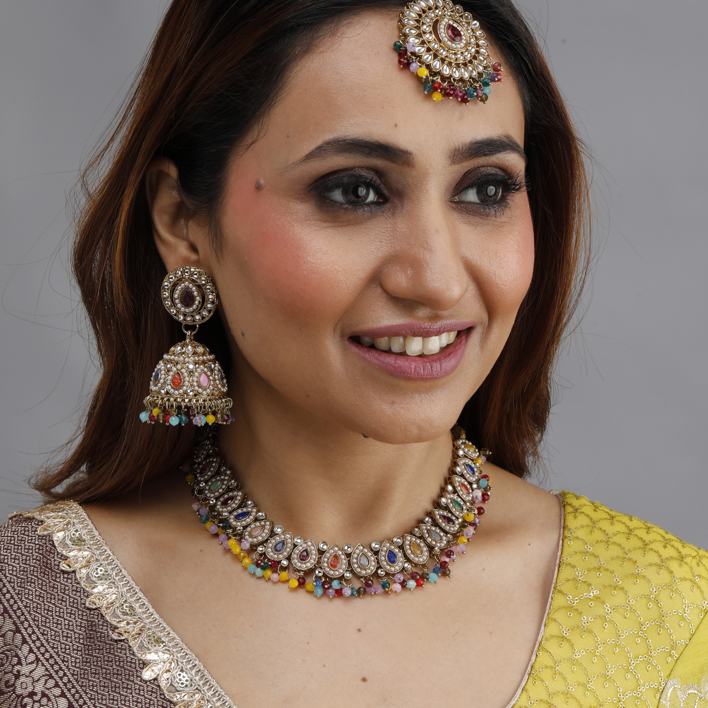 Shanaya Kundan Set