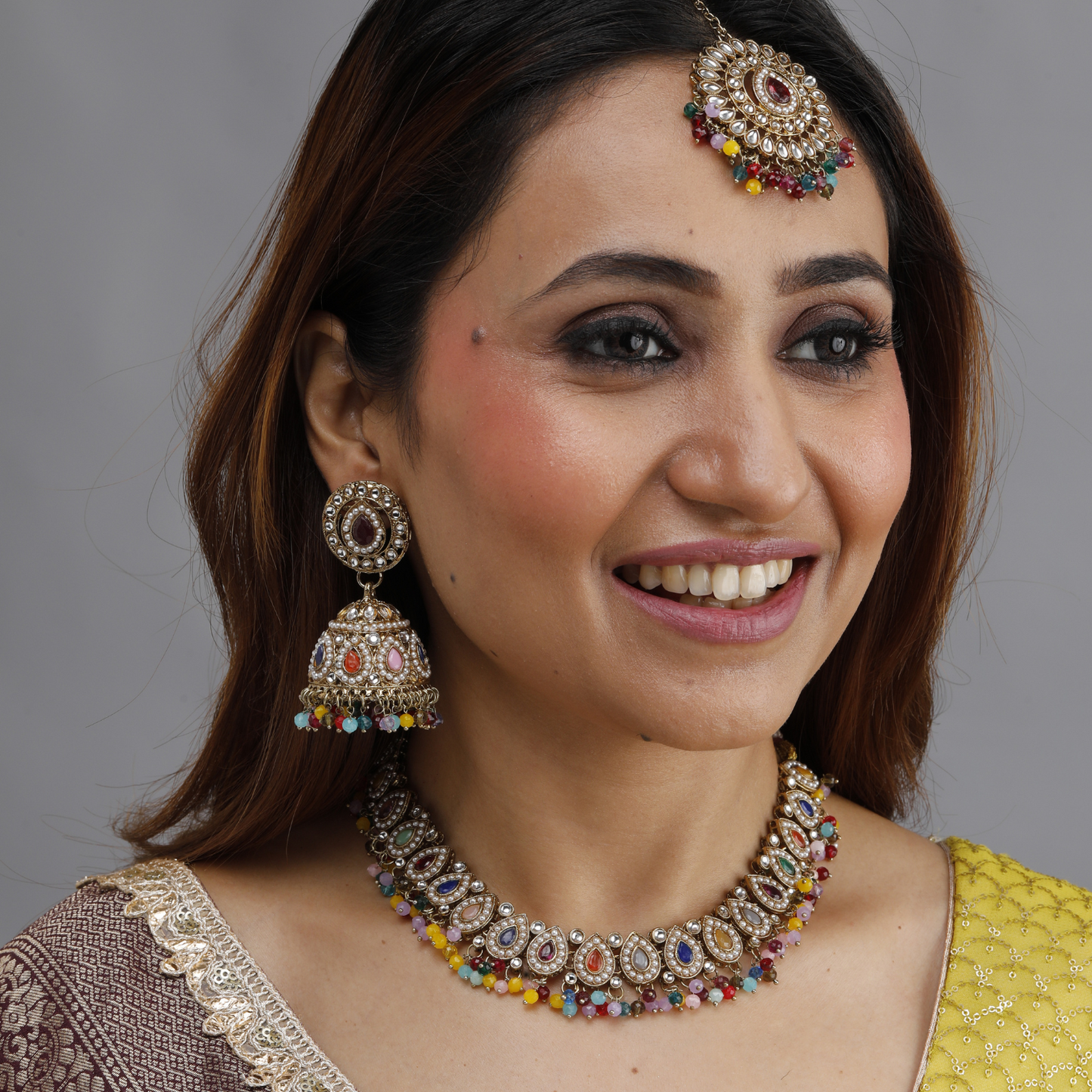 Shanaya Kundan Set