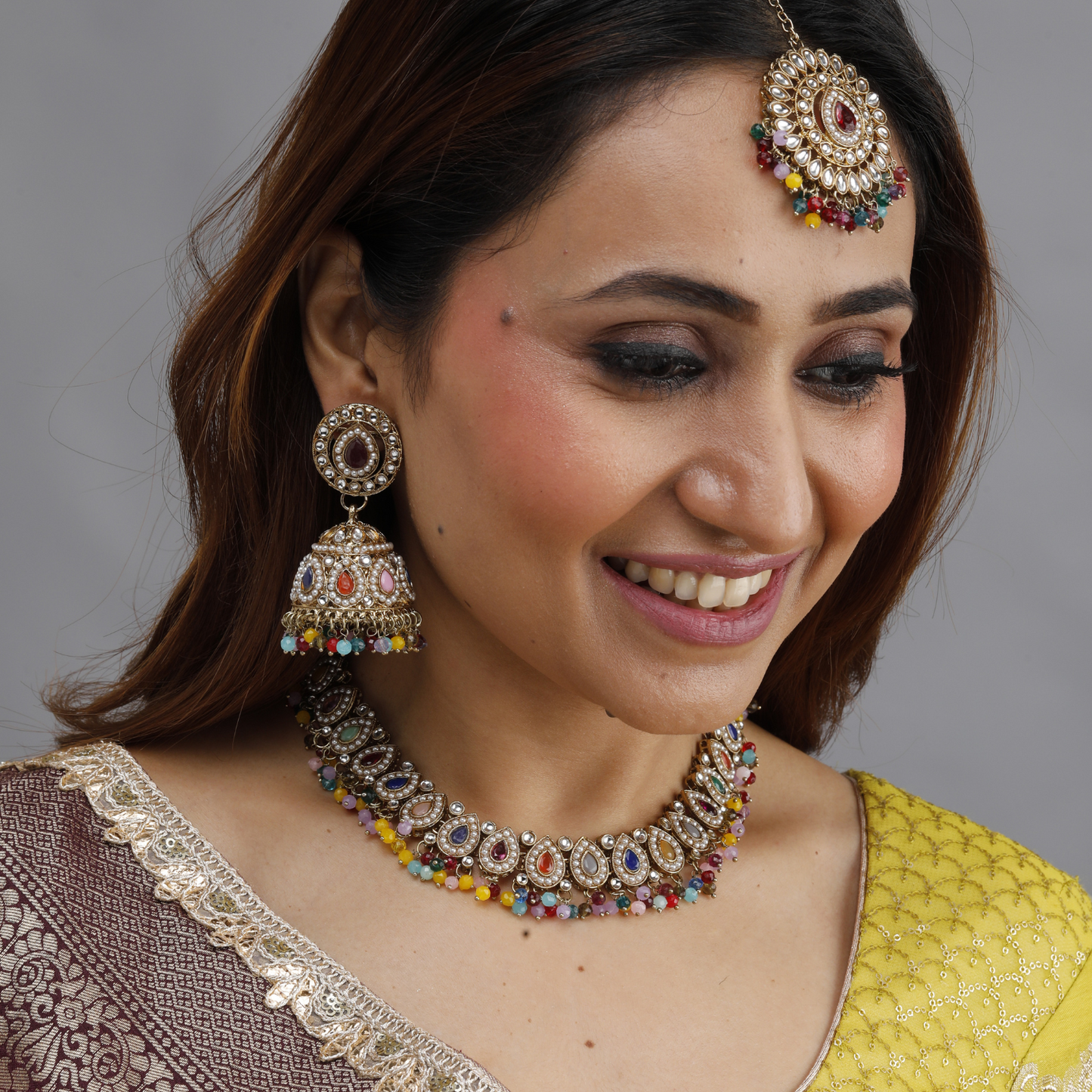 Shanaya Kundan Set