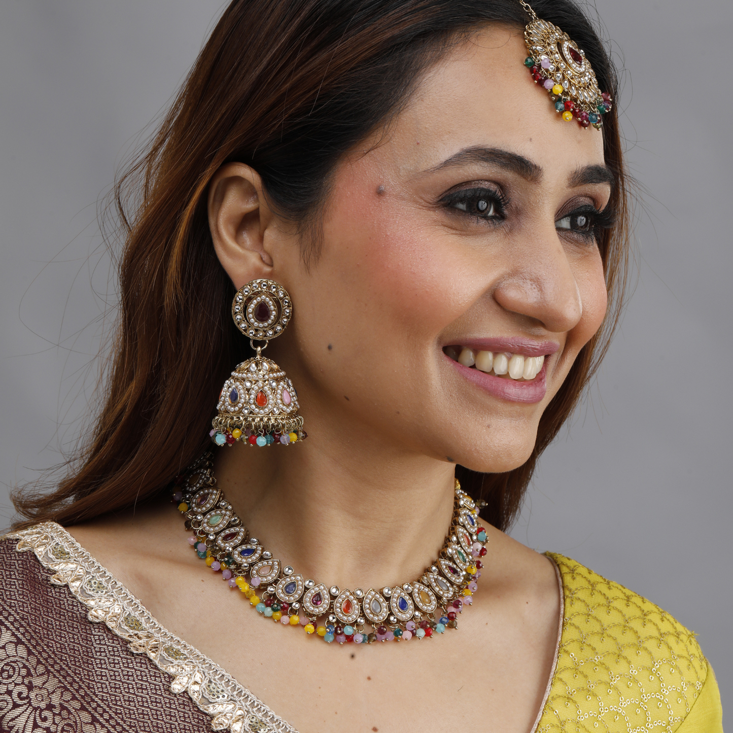 Shanaya Kundan Set