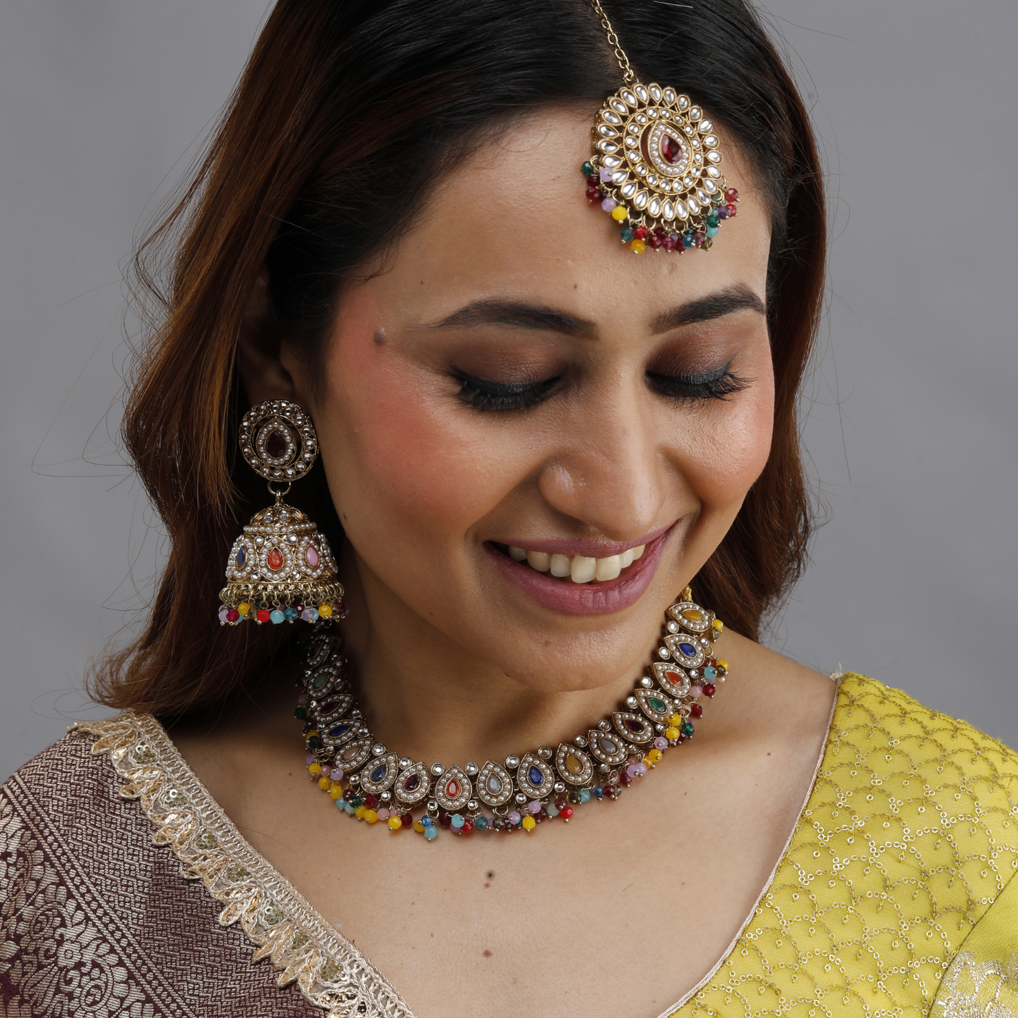 Shanaya Kundan Set