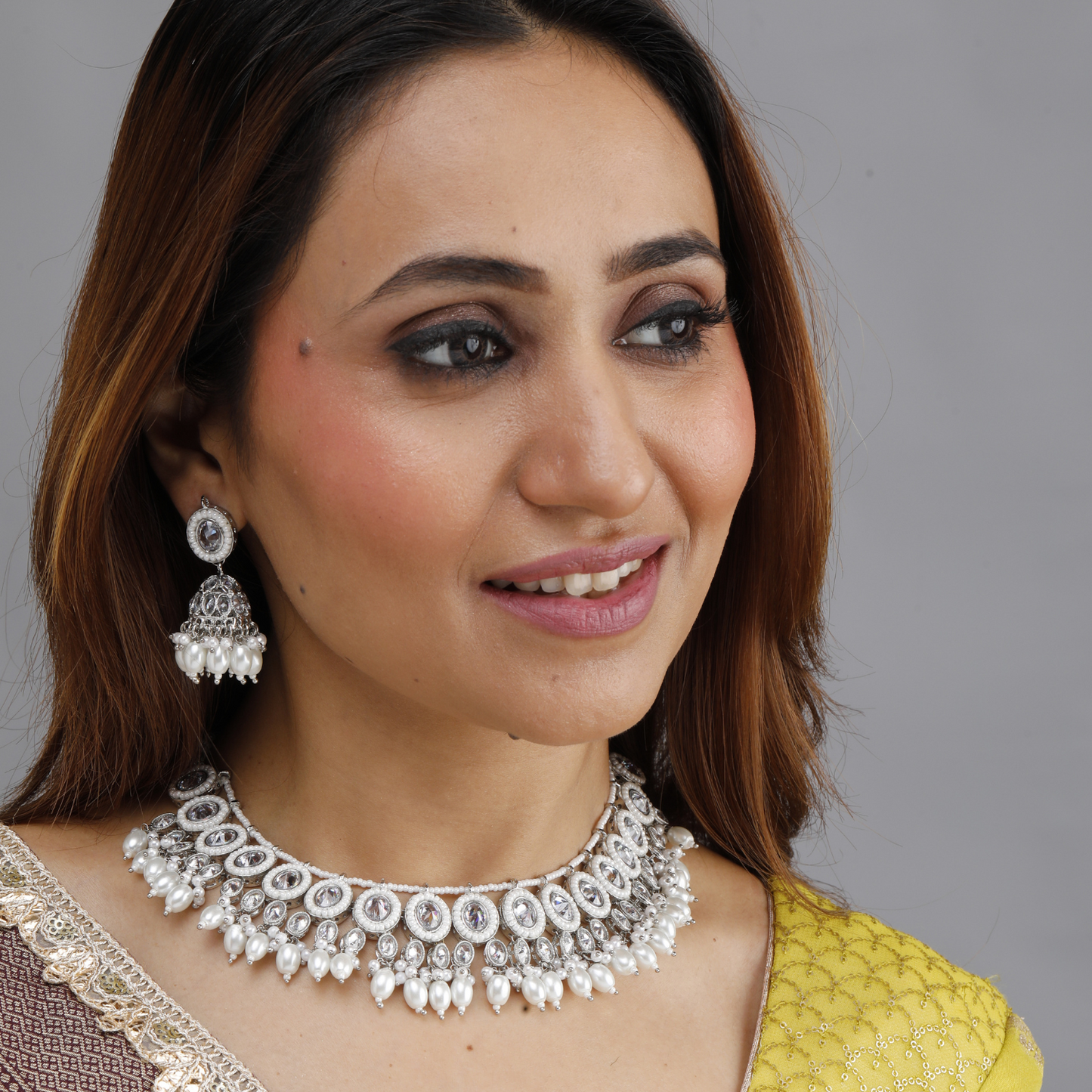 NOOR KUNDAN PEARL NECKLACE