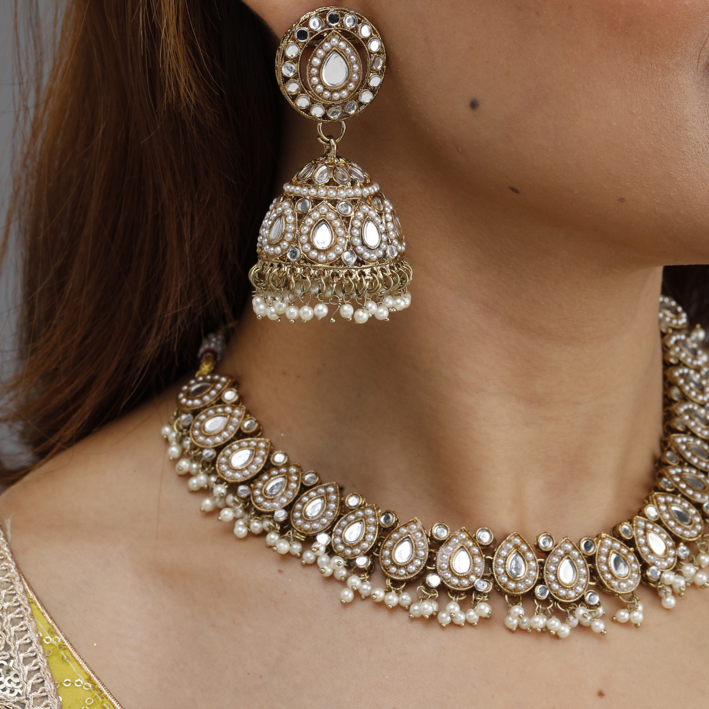 Shanaya Kundan Set