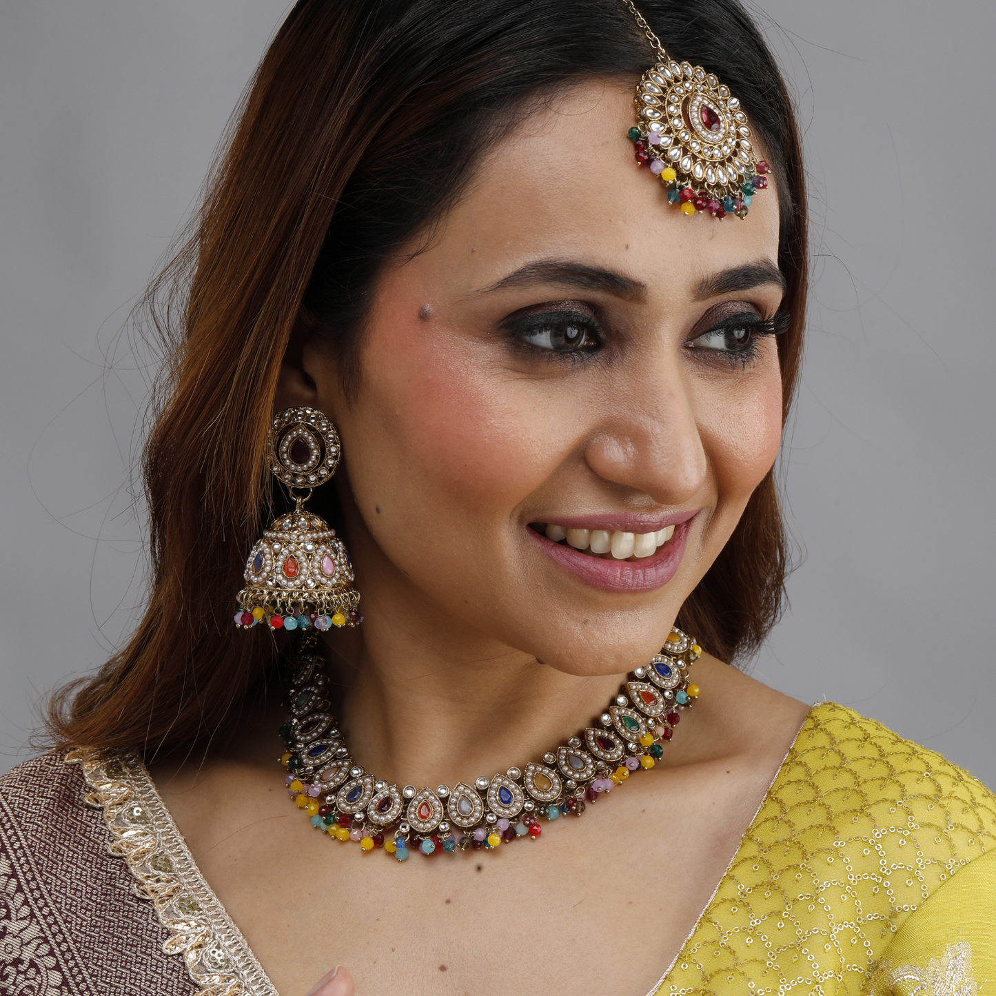 Shanaya Kundan Set