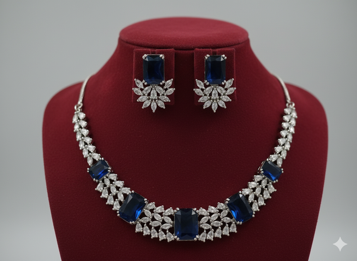 Sophie Blue AD Necklace