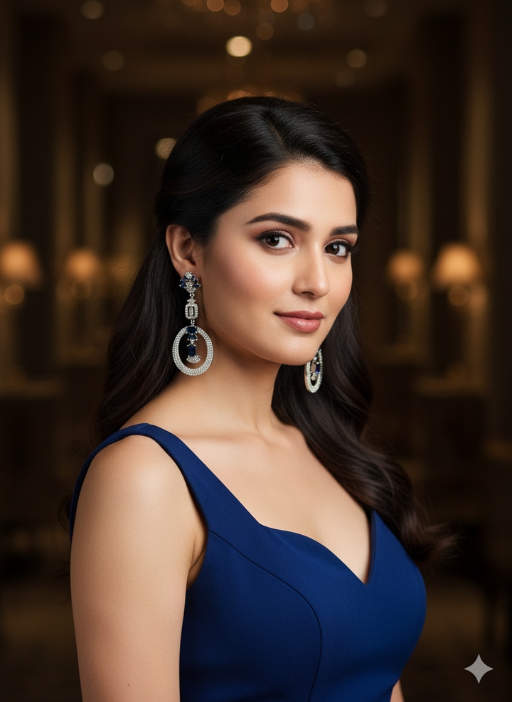 Olivia Oval AD Earrings