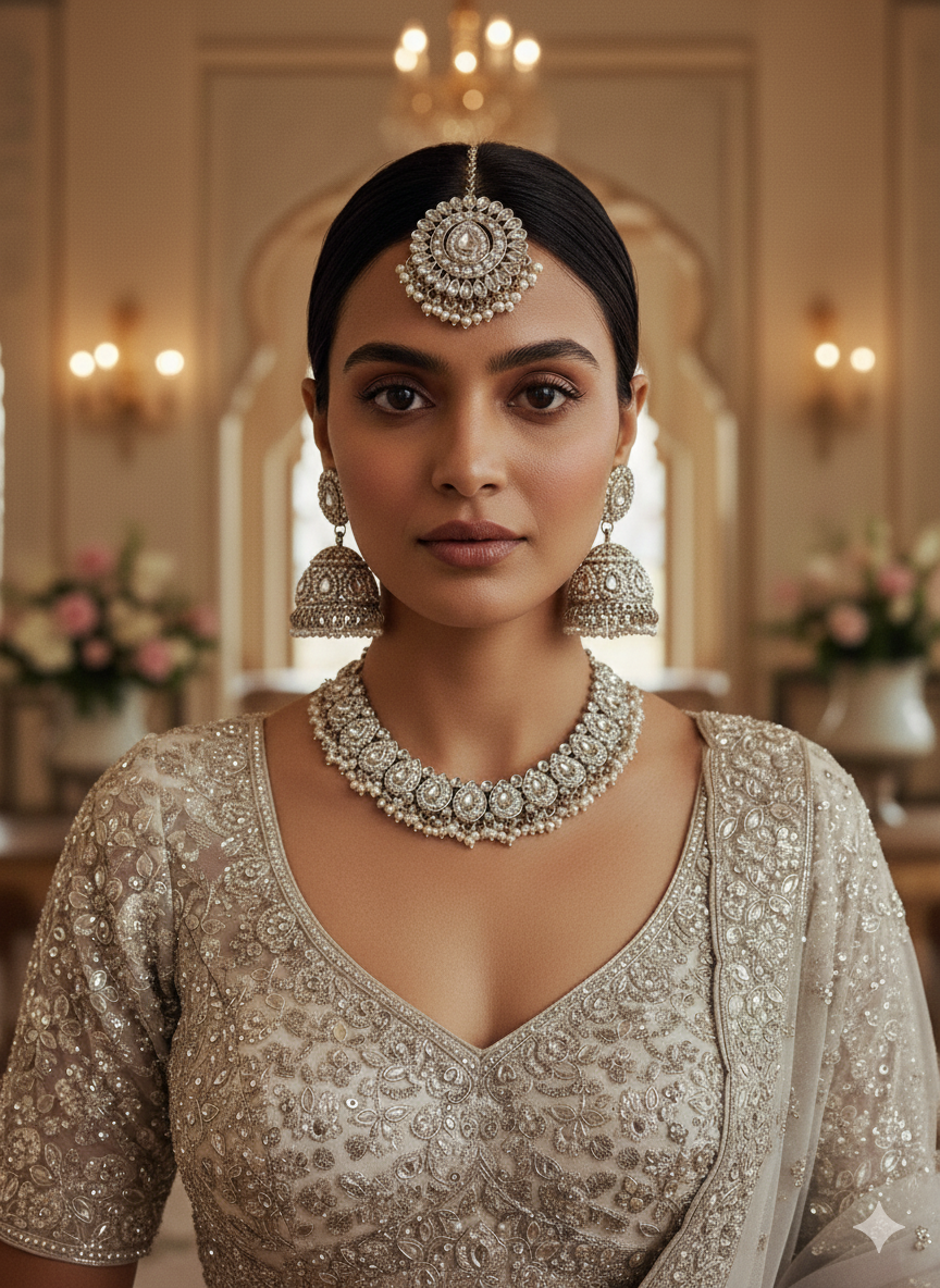 Kavya Silver Set