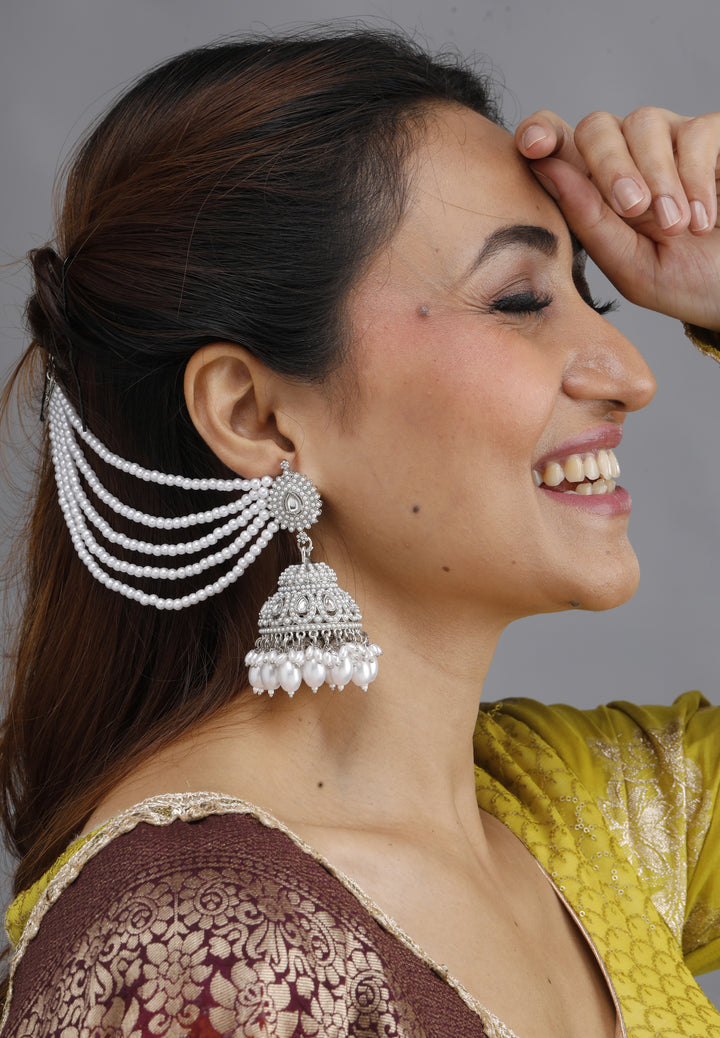 Hera Pearl Earring With Sahare