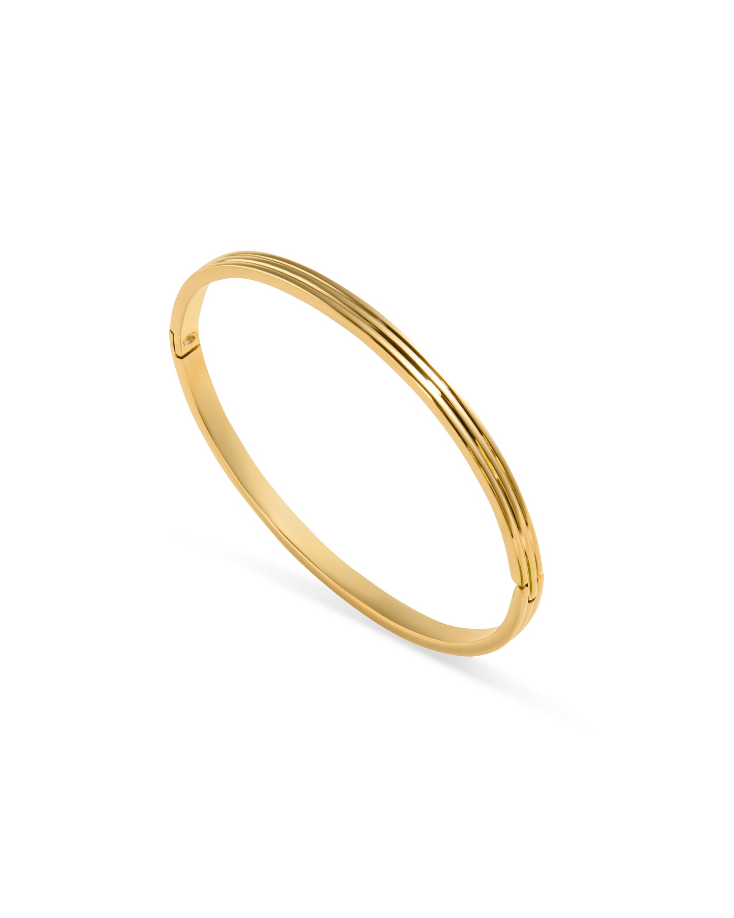 Striped Stackable Bangle Bracelet