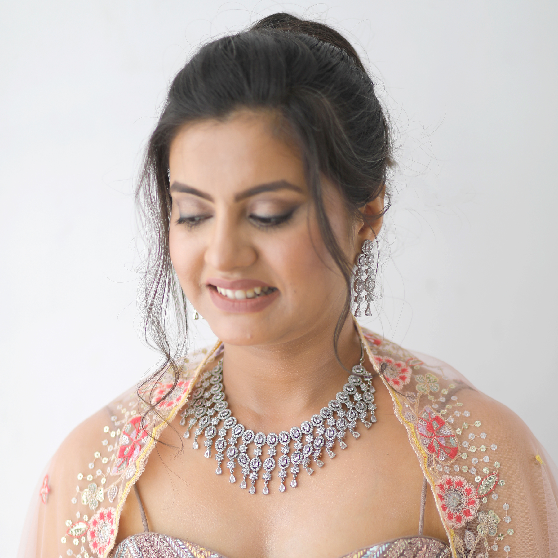 Akshara Cubic Zirconia Set