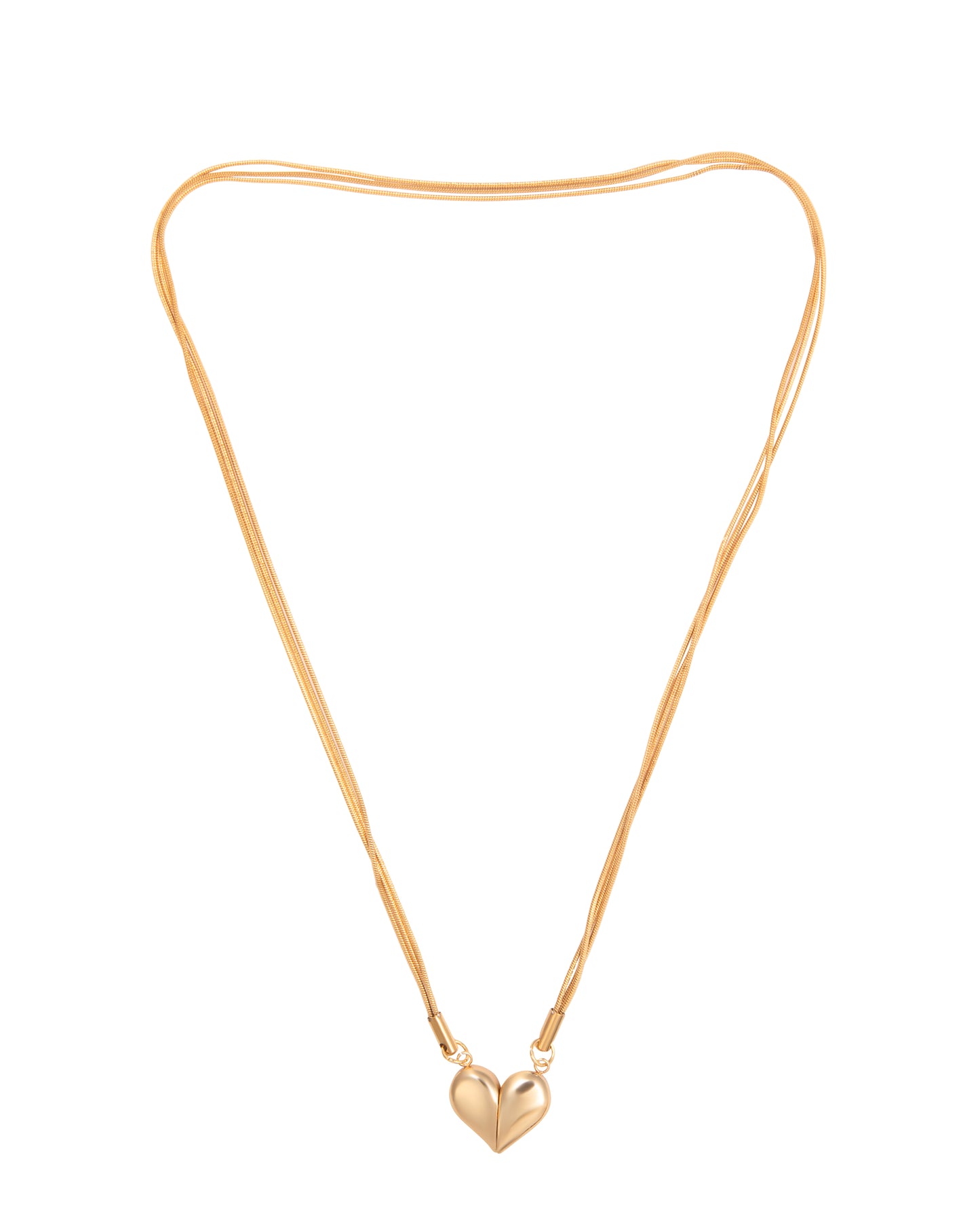 Kia Magnetic Anti-tarnish Heart Chain