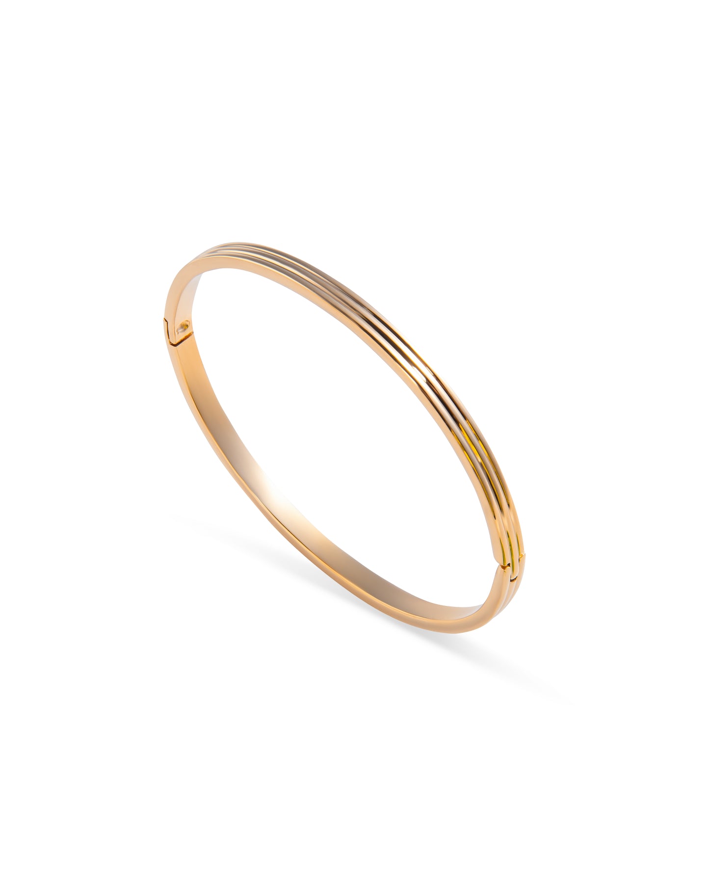 Striped Stackable Bangle Bracelet