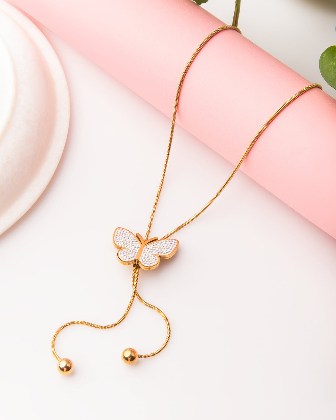 Butterfly Adjustable Anti-tarnish Chain