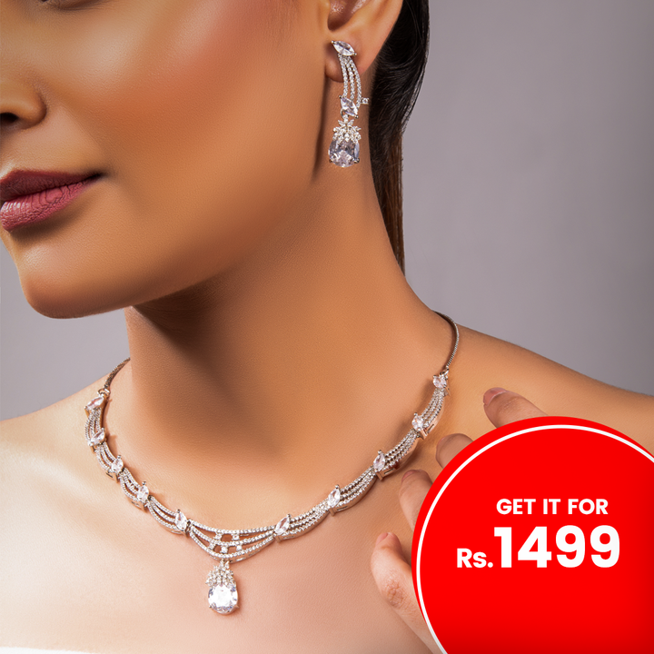Madhurima Cubic Zirconia Set