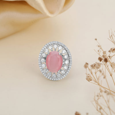 Rosé Royale Oval Ring