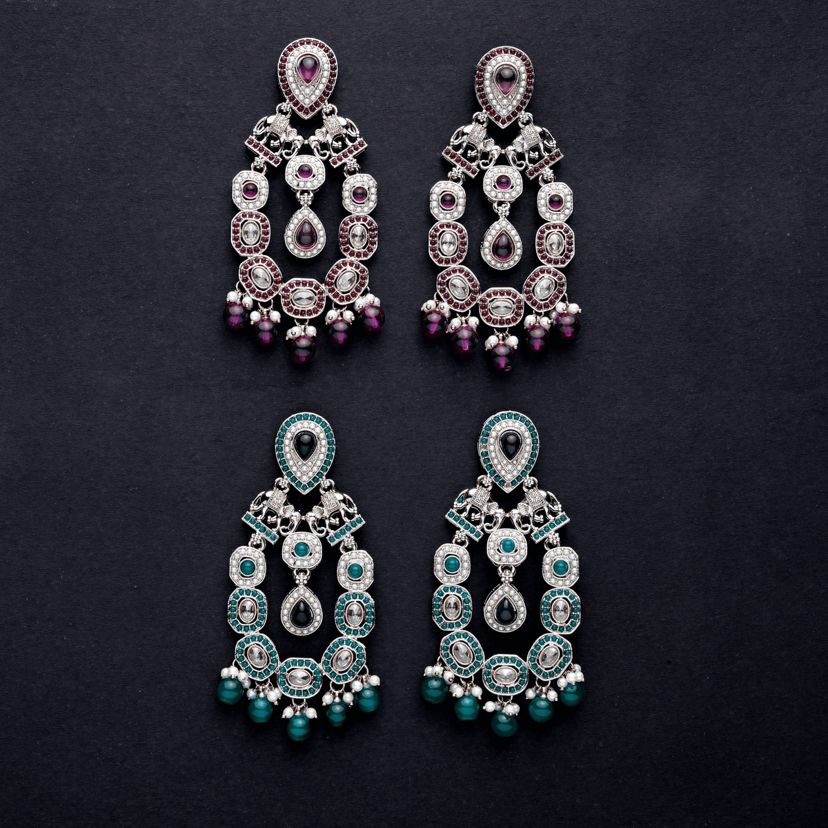 Mumtaz Royale Teardrop Earrings