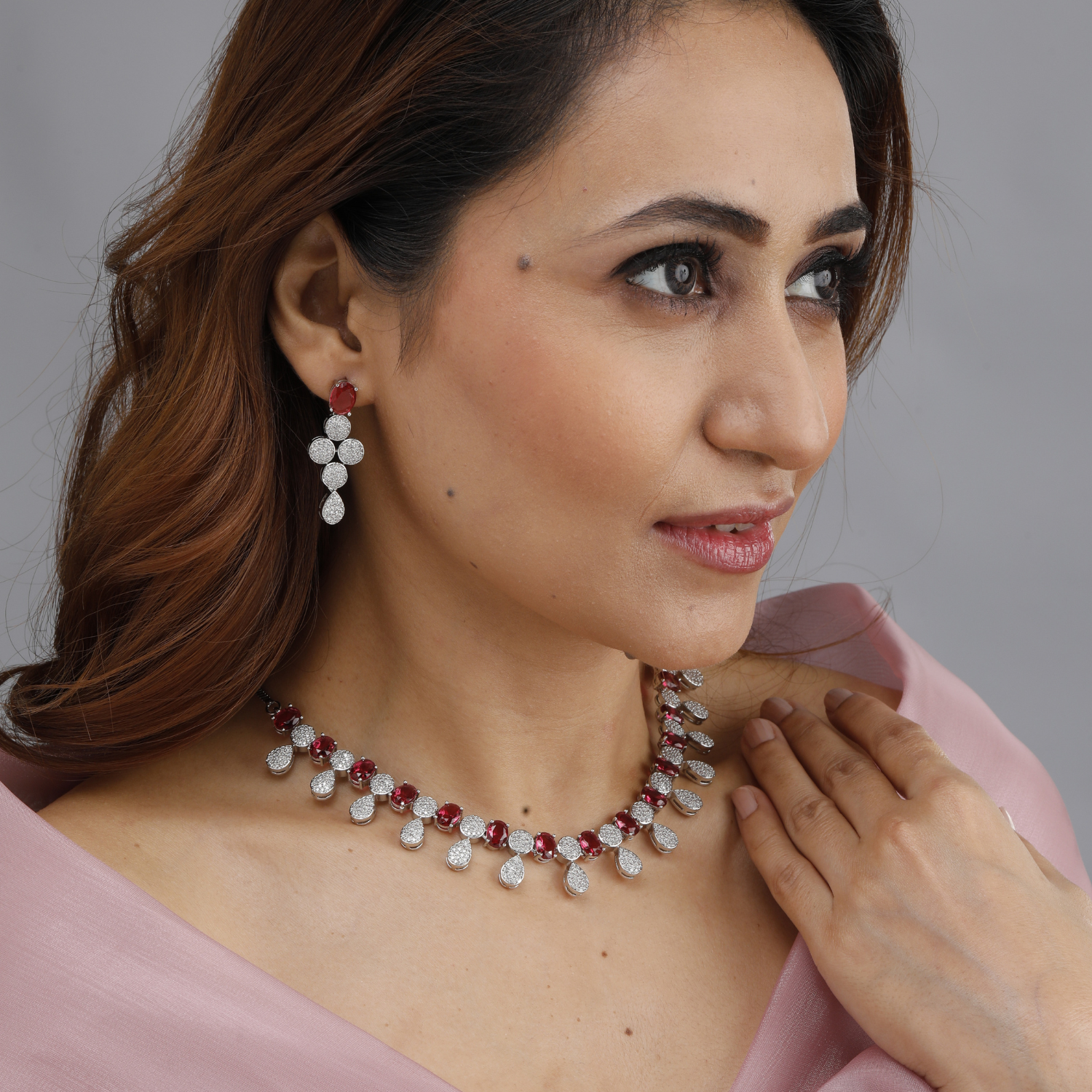 Regal Drop Necklace Set