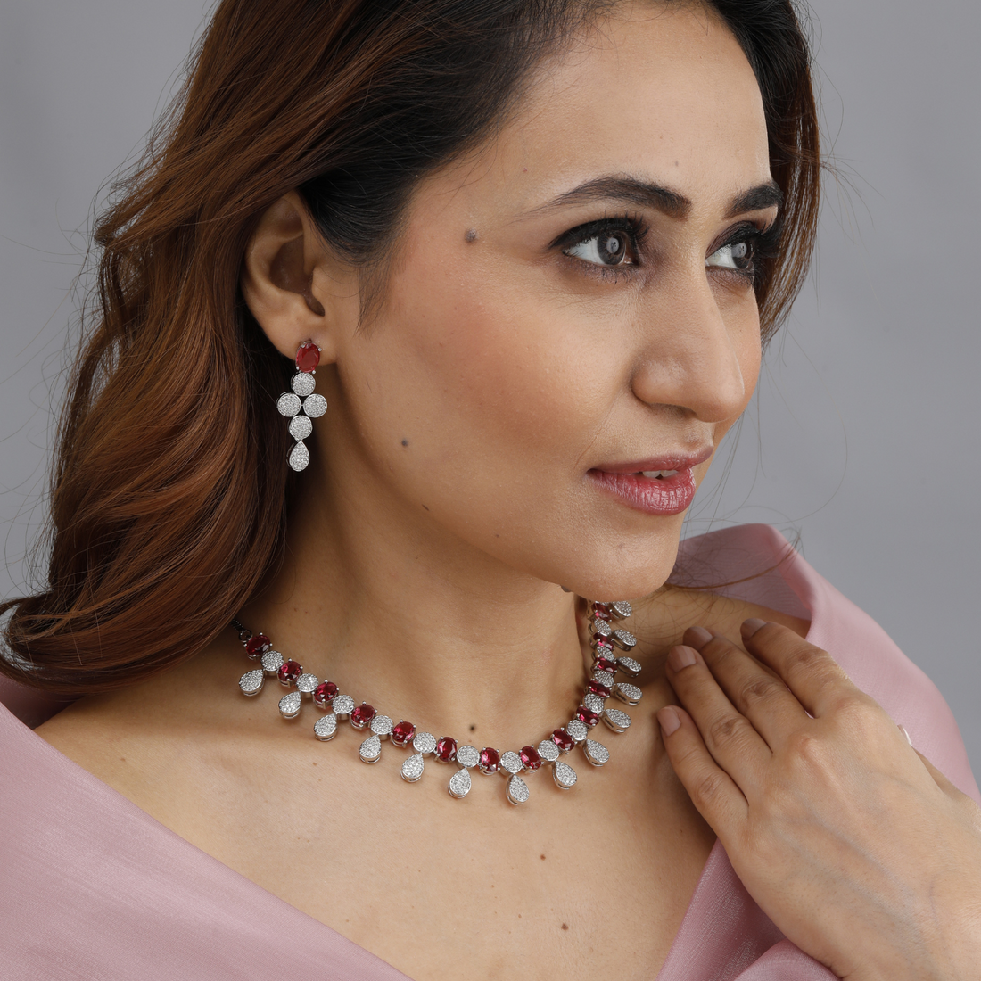 Regal Drop Necklace Set