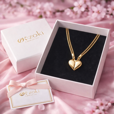 Magnetic Anti-tarnish Heart Chain