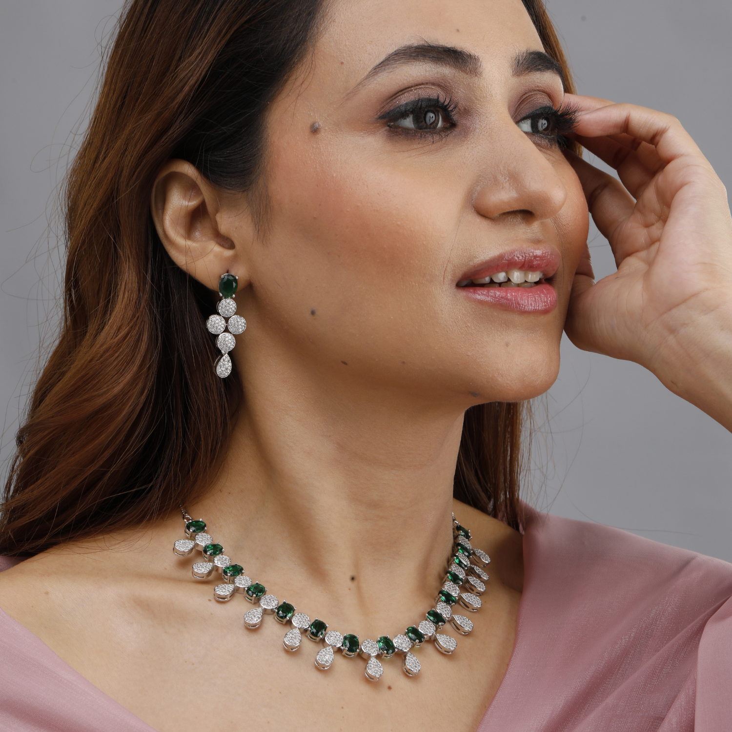 Regal Drop Necklace Set