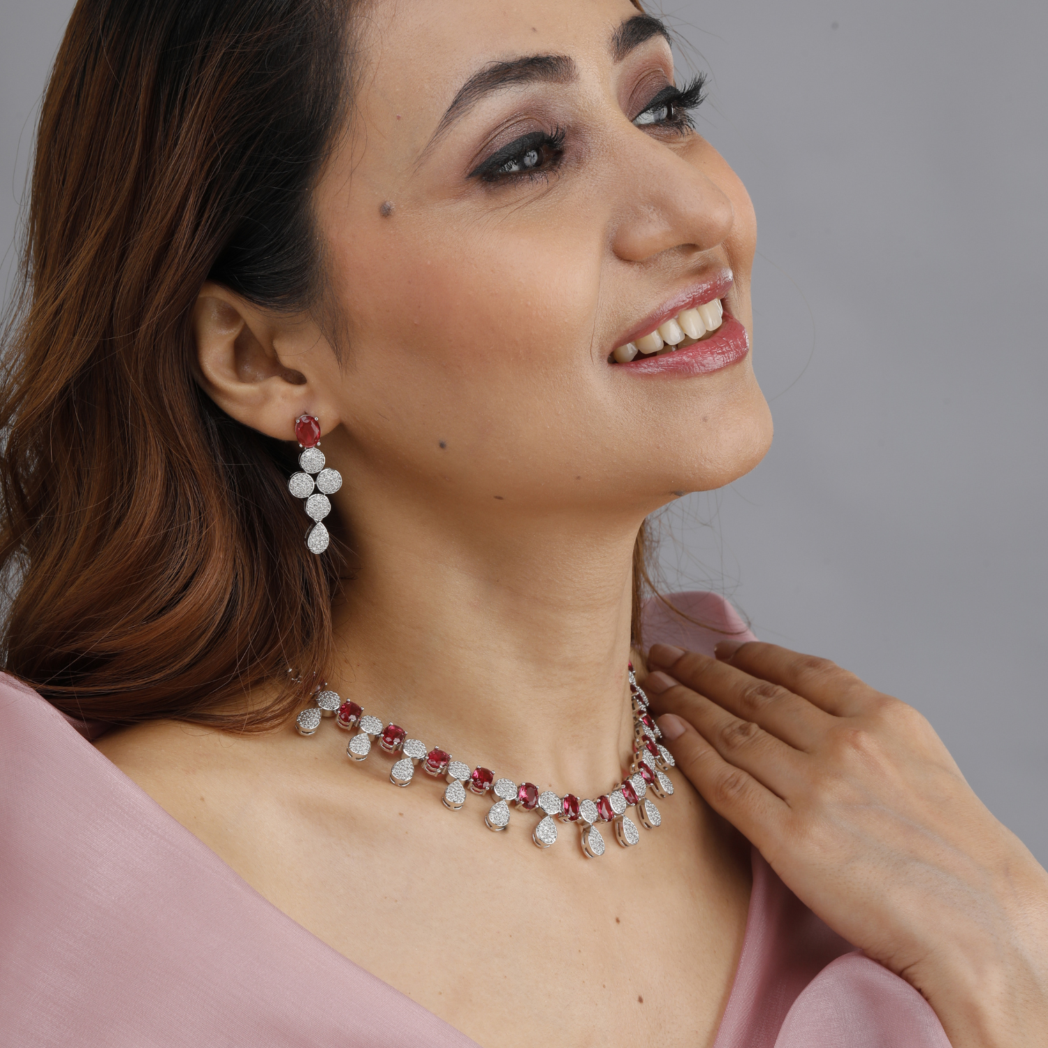 Regal Drop Necklace Set