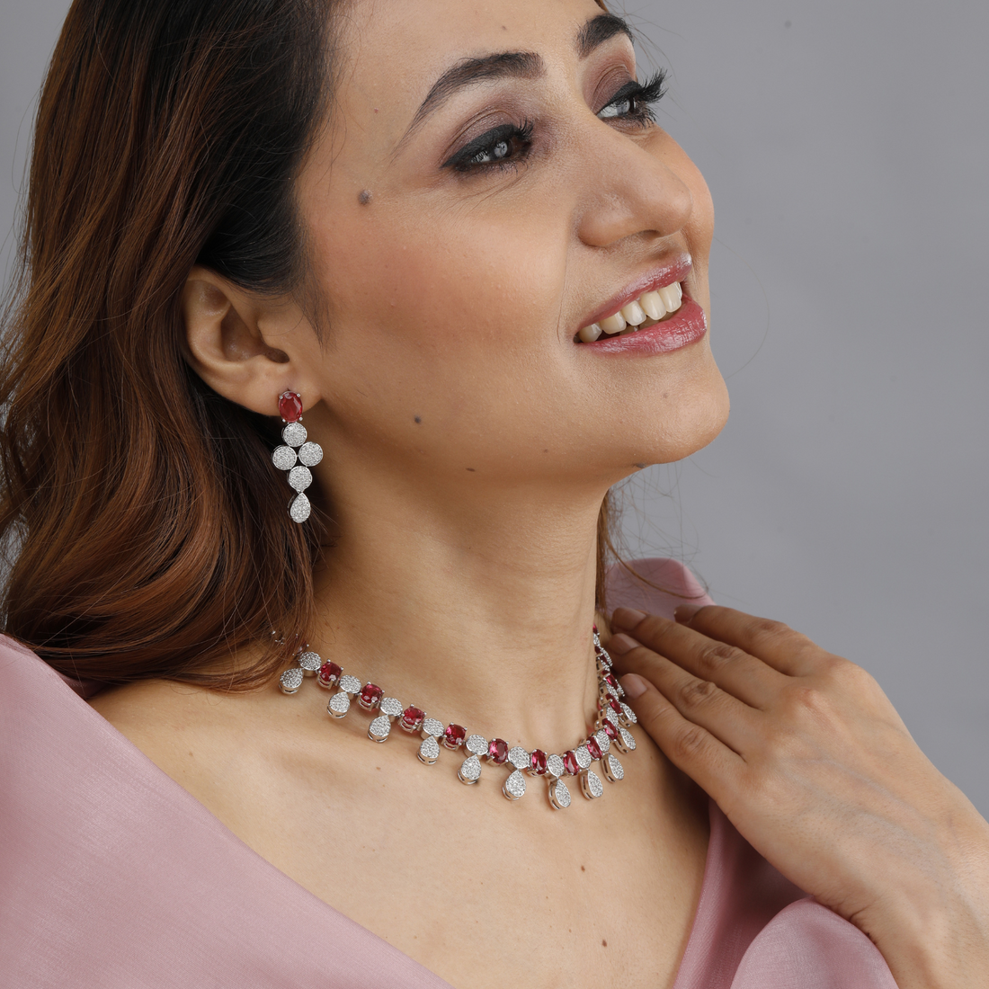 Regal Drop Necklace Set