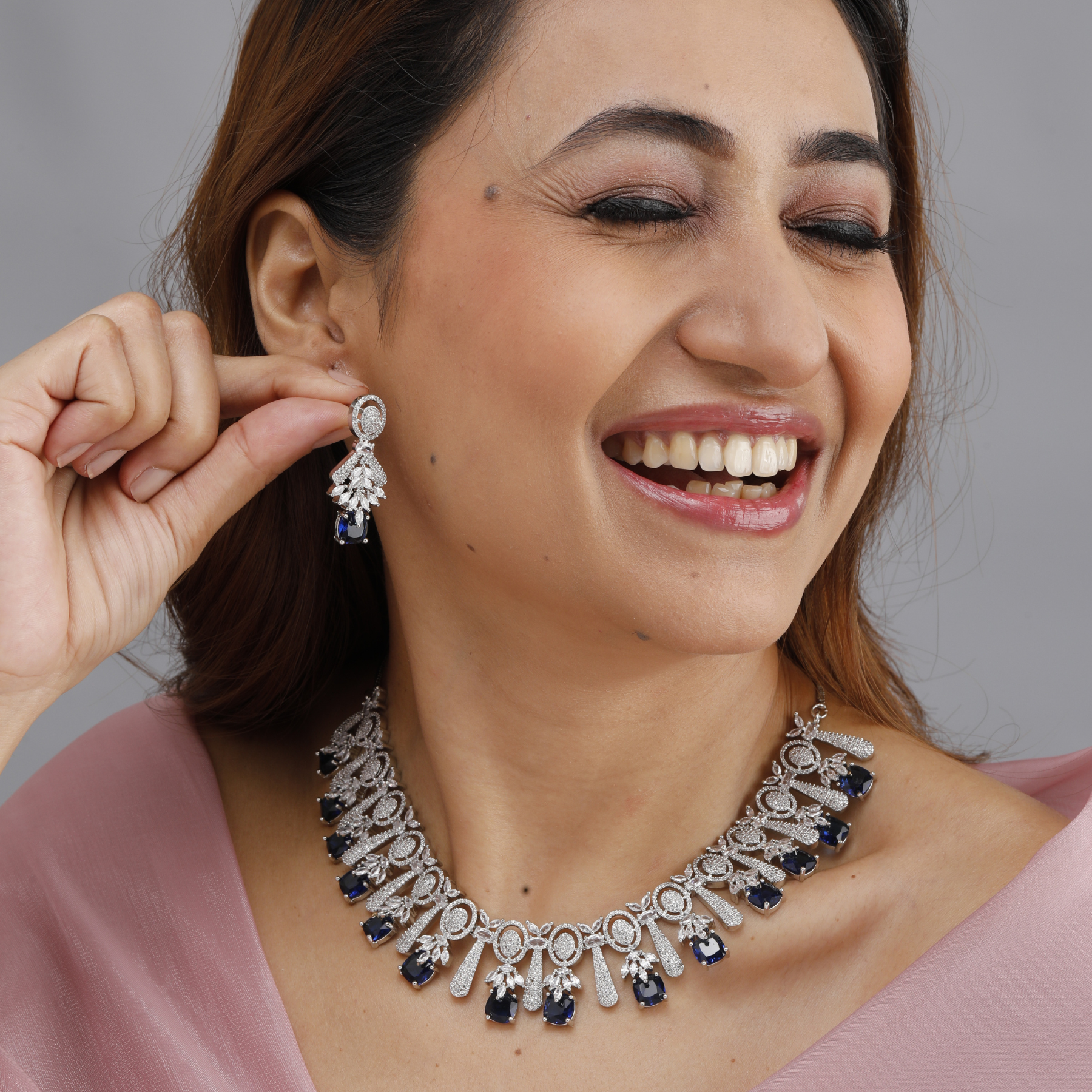 Midnight Sapphire Necklace