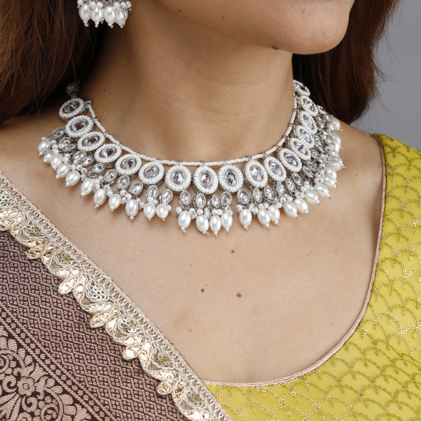 NOOR KUNDAN PEARL NECKLACE