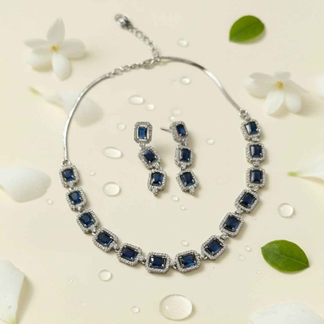 Jiya Royal Blue Ad Set