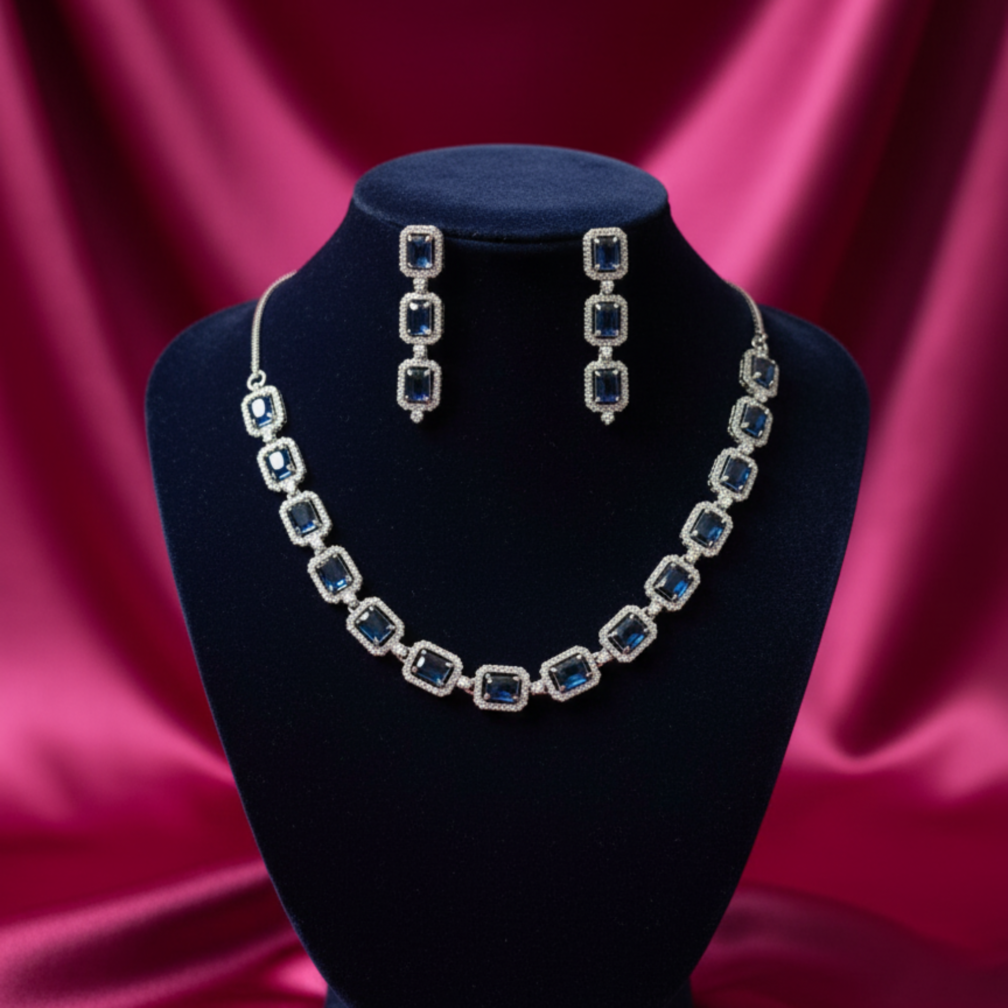 Jiya Royal Blue Ad Set