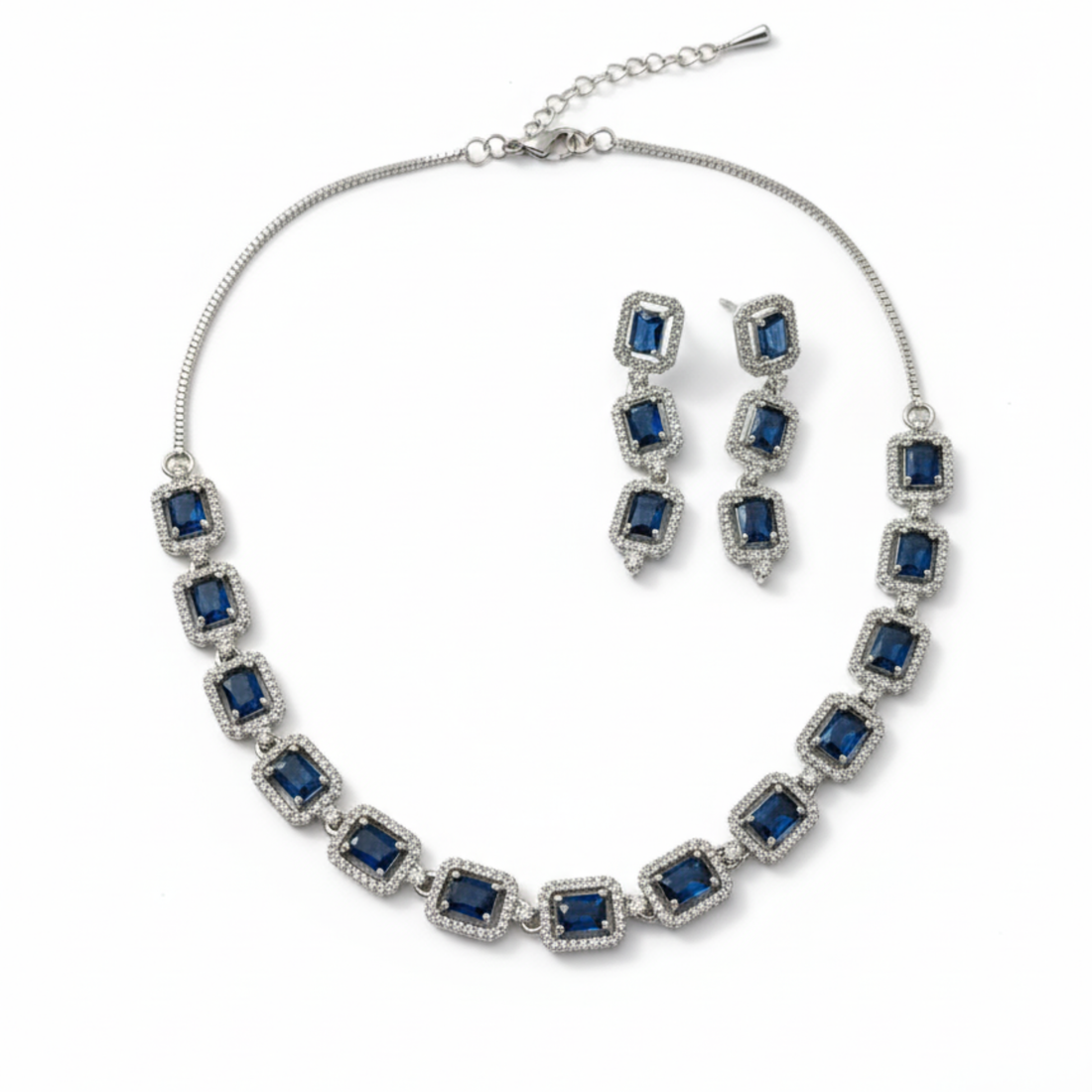 Jiya Royal Blue Ad Set