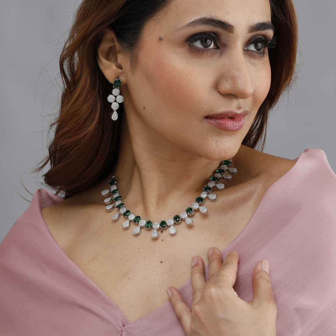 Regal Drop Necklace Set