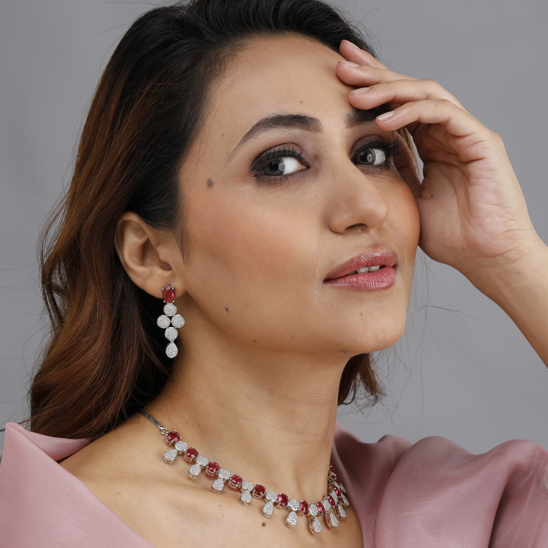 Regal Drop Necklace Set