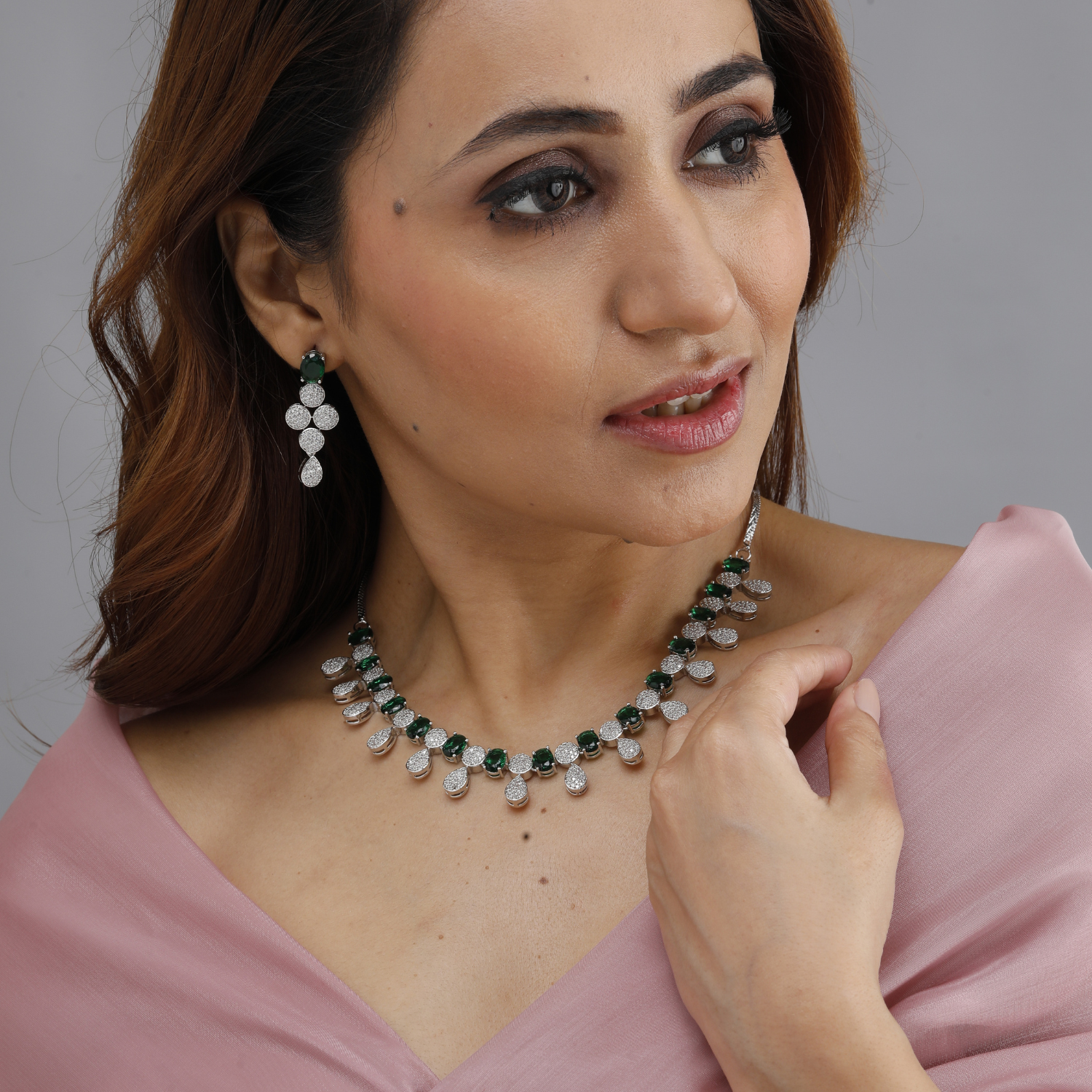 Regal Drop Necklace Set