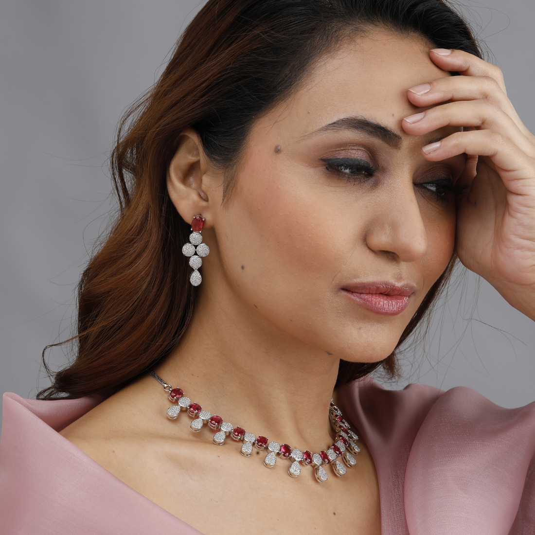 Regal Drop Necklace Set