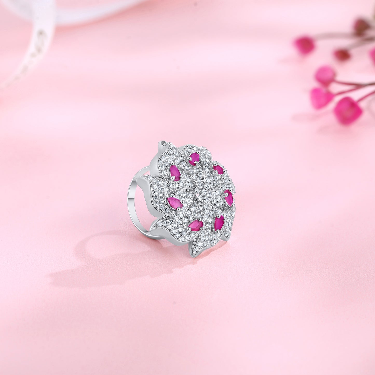 Rosé Petal Ring