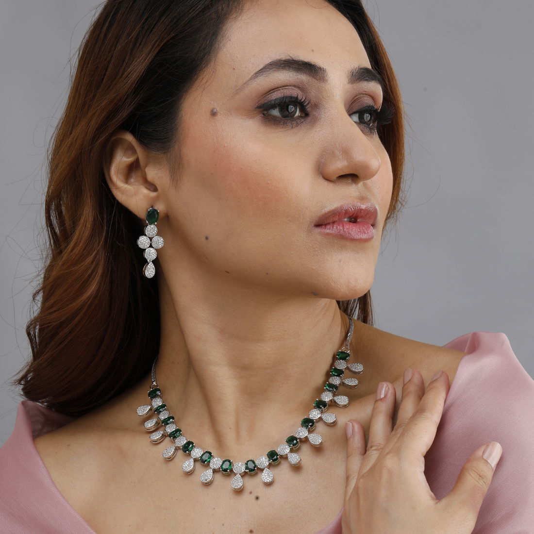 Regal Drop Necklace Set