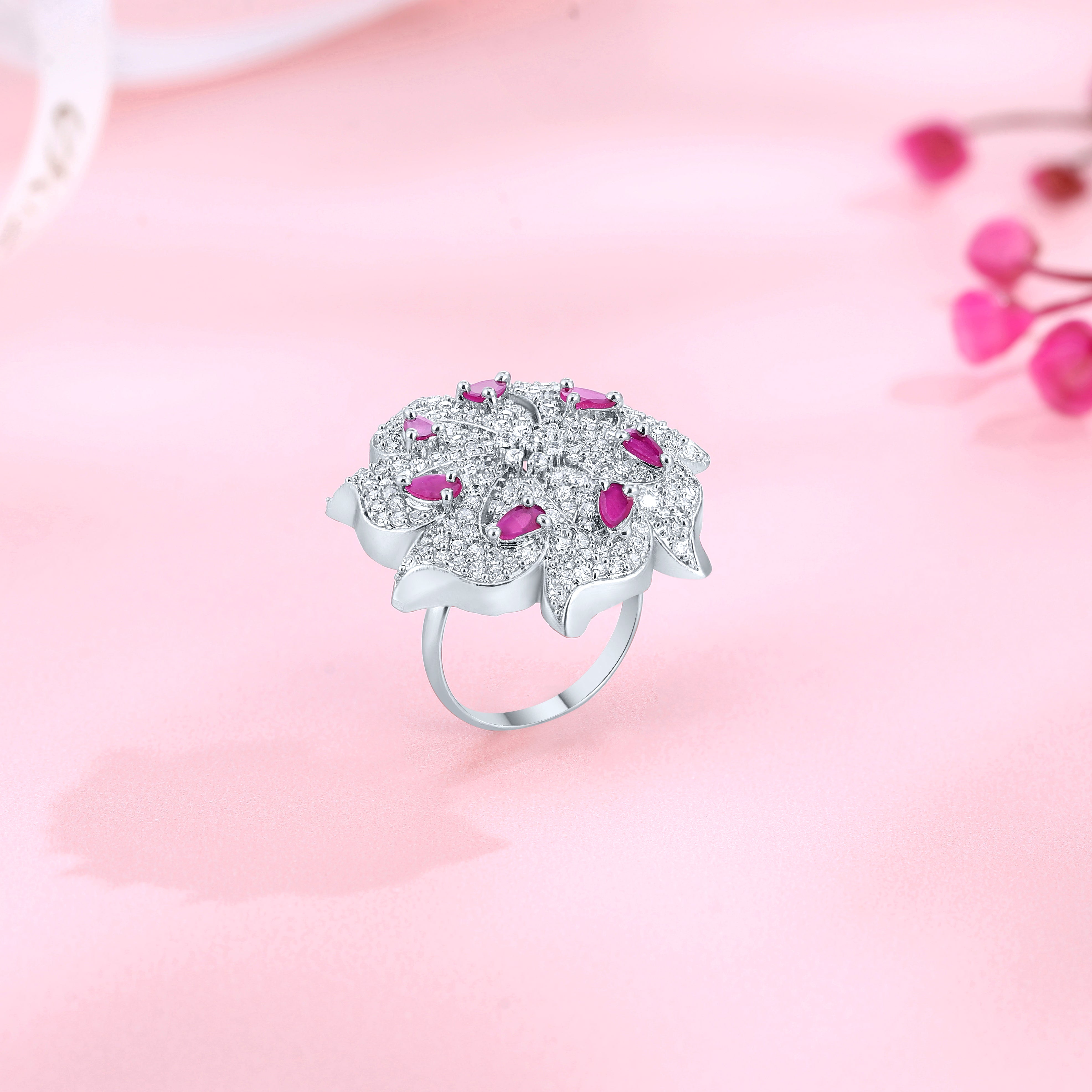 Rosé Petal Ring