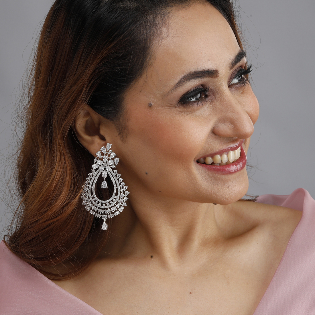 Regal Allure Statement Earrings