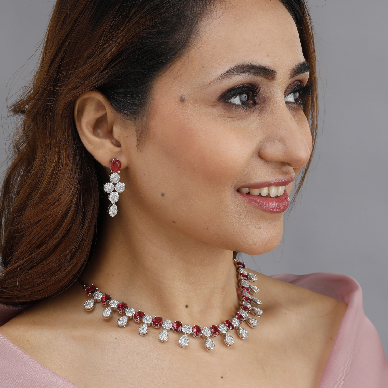 Regal Drop Necklace Set