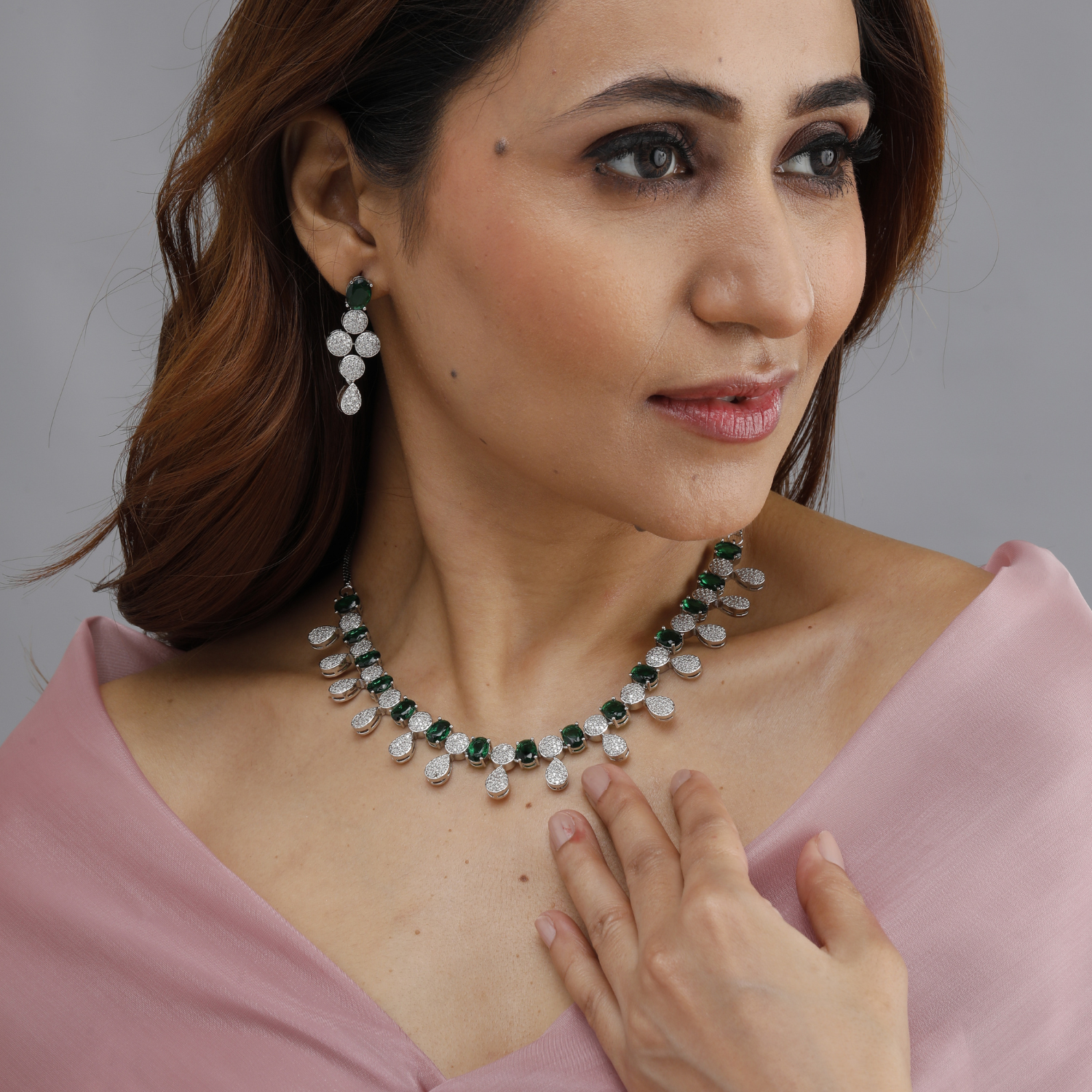 Regal Drop Necklace Set