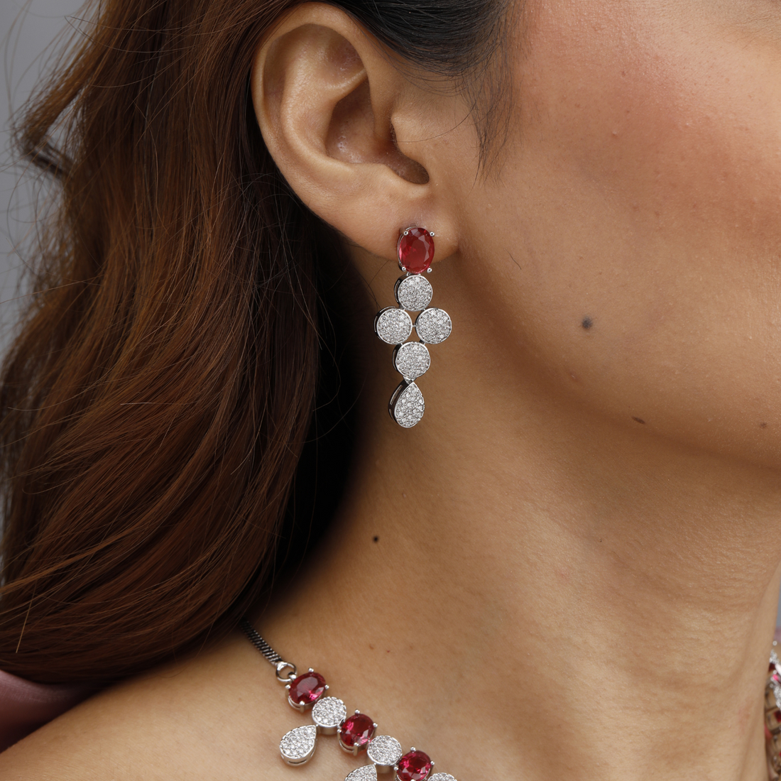 Regal Drop Necklace Set