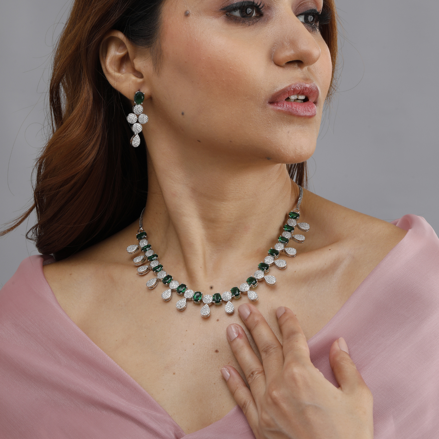 Regal Drop Necklace Set