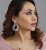 Regal Allure Statement Earrings