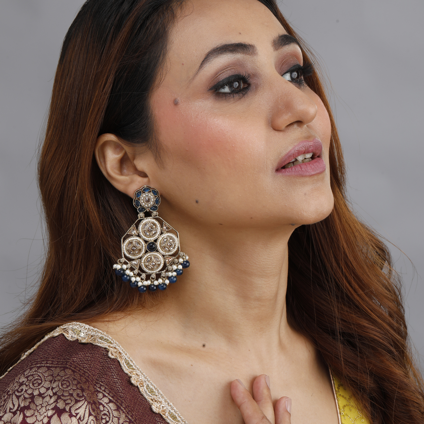 Meherban Royal Jhumka Earrings