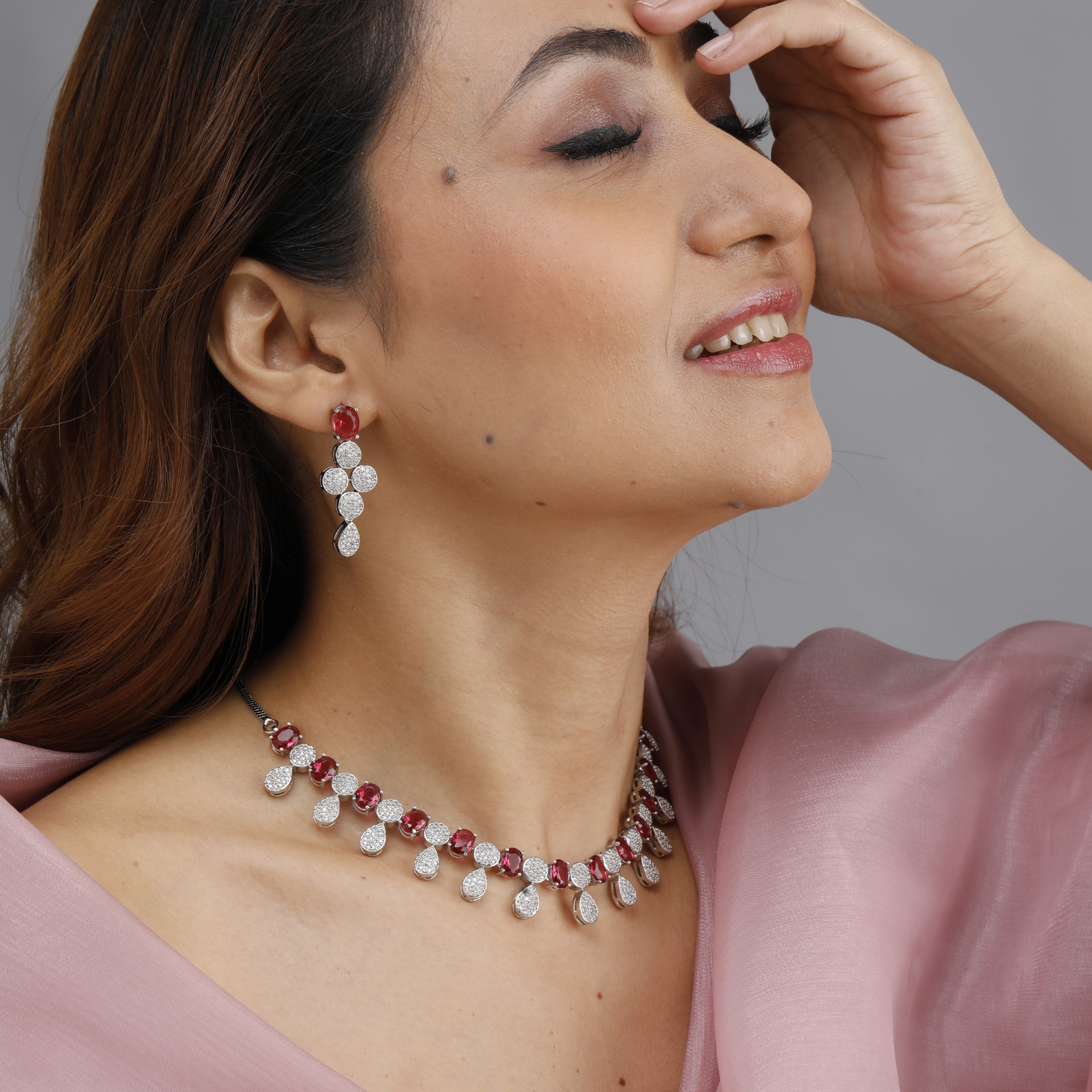 Regal Drop Necklace Set