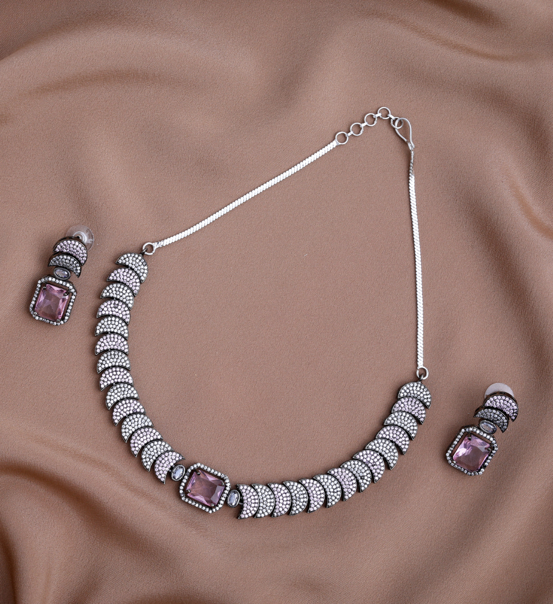 Midnight Cascade necklace